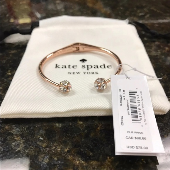 $78 New Kate Spade marmalade rose gold bracelet - Picture 2 of 8